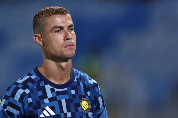 نجم النصر كريستيانو رونالدو (رويترز)