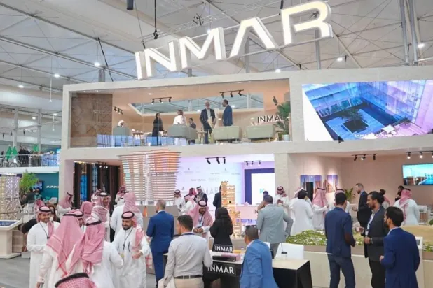 مشاركة «إنمار» في أحد المؤتمرات العقارية في السعودية (الشركة)