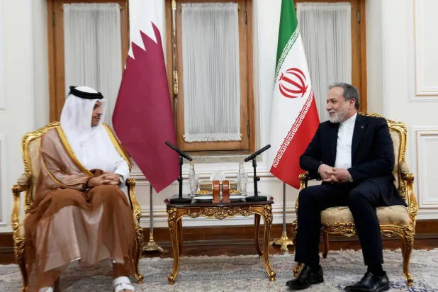 عراقجي يستقبل نظيره القطري محمد بن عبد الرحمن آل ثاني في طهران (الخارجية الإيرانية)