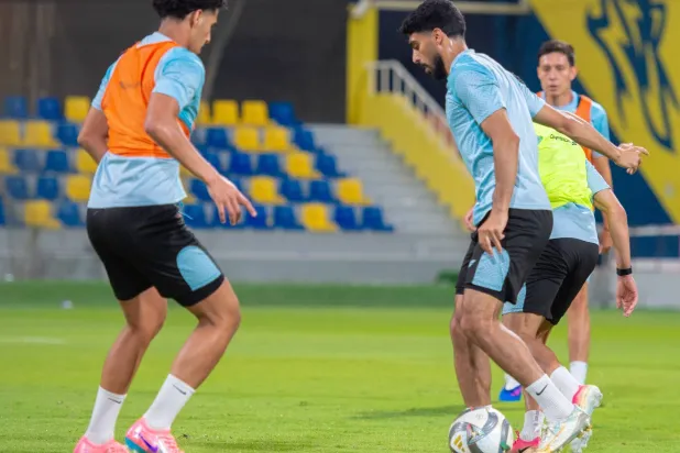 لاعبو التعاون في مهمة صعبة أمام النصر (نادي التعاون)