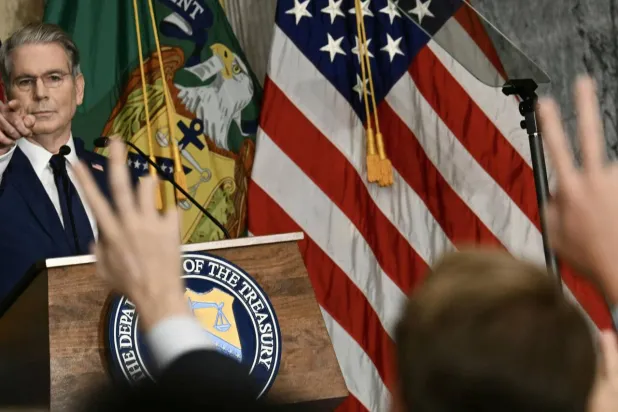 US Treasury Secretary Scott Bessent laid out plans this week to strangle Iran's economy. Kent NISHIMURA / AFP
