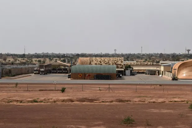 Niamey’deki “101. Üs” (AFP)
