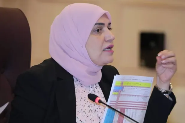 Irak'ın eski Maliye Bakanı Taif Sami (Bakanlığın internet sitesi)