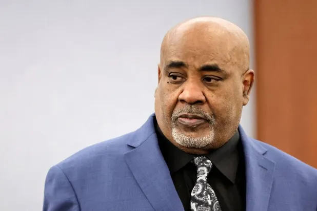 Duane Davis enters the courtroom during his murder trial, related to the 1996 killing of rapper Tupac Shakur, in Clark County District Court at the Regional Justice Center in Las Vegas, Nevada, US, August 27, 2026. (Reuters)