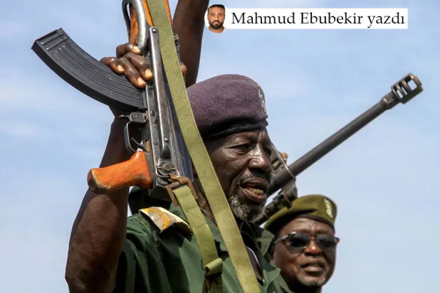 Sudan’ın doğusundaki Gedarif eyaletinde, Etiyopya sınırına yakın bir bölgede bulunan Sudanlı askerler, 14 Ağustos 2023 (AFP)