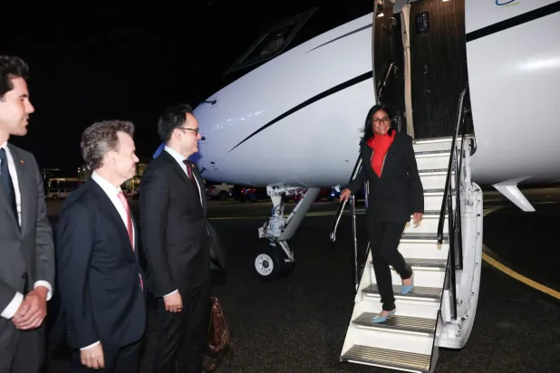 Delcy Rodriguez, yarın 2018'den bu yana Venezuelalı bir liderin yüz yüze katılacağı ilk BM Milletler Genel Kurulu konuşmasını yapacak (Reuters)