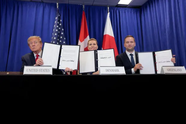 Yeni Grönland anlaşmasının, transatlantik hattındaki gerginliği bir nebze olsun azaltabileceği yorumu yapılıyor (Reuters)