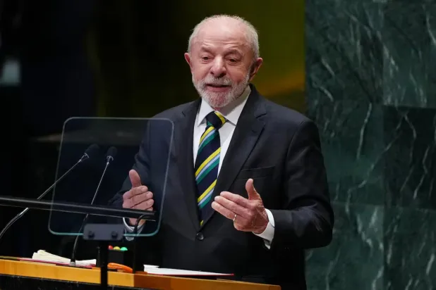 Lula, BM Genel Kurulu'ndaki konuşmasında "Brezilya demokrasisi Brezilyalılarındır" demişti (AP)