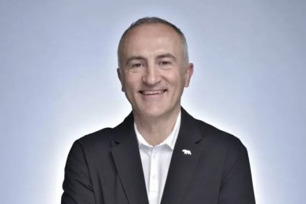 Lucid CEO and board member Silvio Napoli. (Asharq Al-Awsat) 