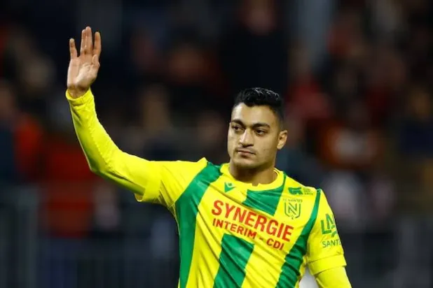 Mısırlı forvet Mostafa Mohammed, Nantes'tan Konyaspor'a transfer oldu (Reuters)