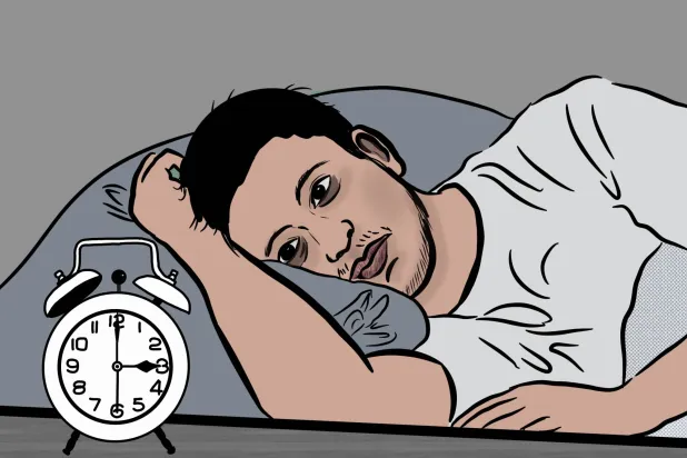 التفكير الزائد قبل النوم مشكلة شائعة (بيكسباي)