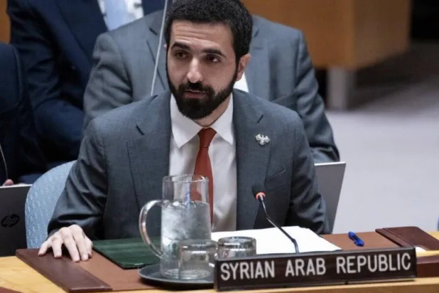 مندوب سوريا لدى الأمم المتحدة إبراهيم علبي (حسابه عبر منصة «إكس»)