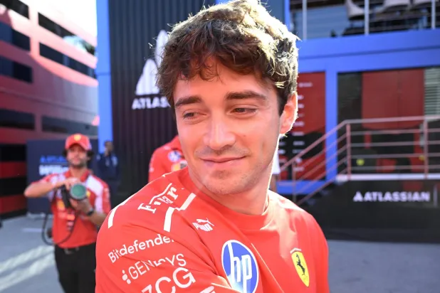 Scuderia Ferrari driver Charles Leclerc of Monaco walks in the paddock of the Formula One Grand Prix of Italy, in Monza, Italy, 3 September 2026. (EPA)