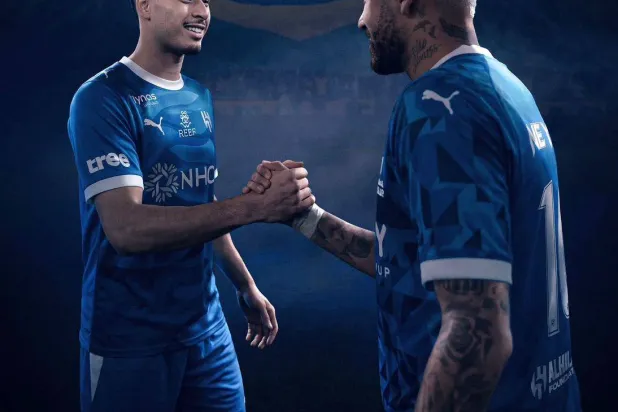 منشور الهلال عبر منصة انستغرام ويظهر تعليق نيمار (الشرق الأوسط) 