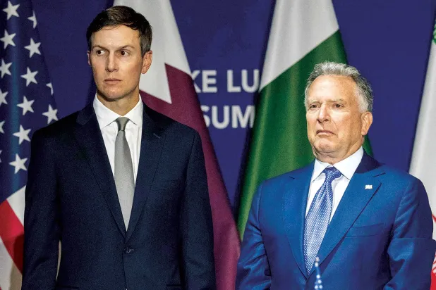 Steve Witkoff and Jared Kushner (AFP)