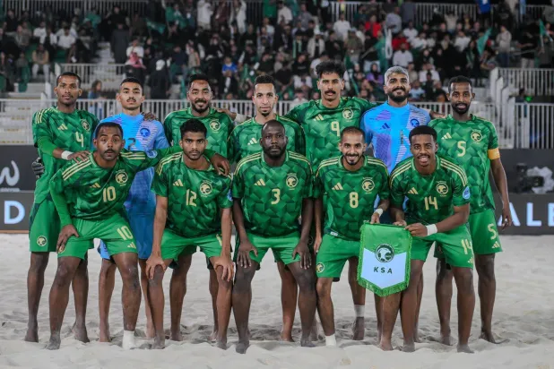 المنتخب السعودي لكرة القدم الشاطئية (الشرق الأوسط)