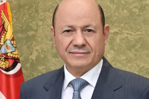 Yemen Liderlik Konseyi Başkanı Reşad el-Alimi, (Saba)
