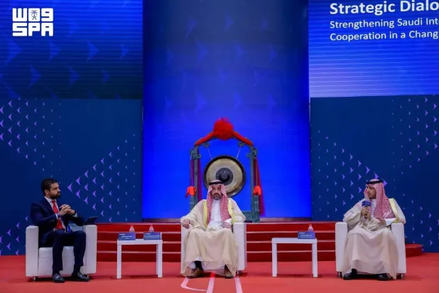 Deputy Minister of Investment for Economic Affairs and Investment Studies Dr. Saad Alshahrani affirmed that China is a strategic investment partner for Saudi Arabia. (SPA)