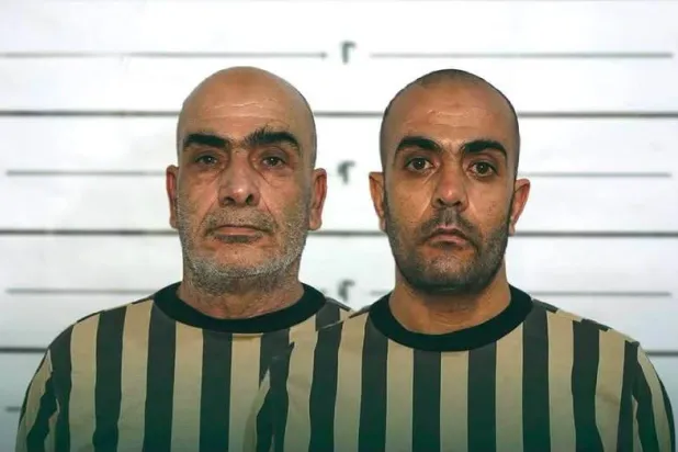 صبحي نينال (يسار) وابنه شادي نينال متورطان في أعمال التخابر لصالح أجهزة أمن النظام البائد (الداخلية السورية)