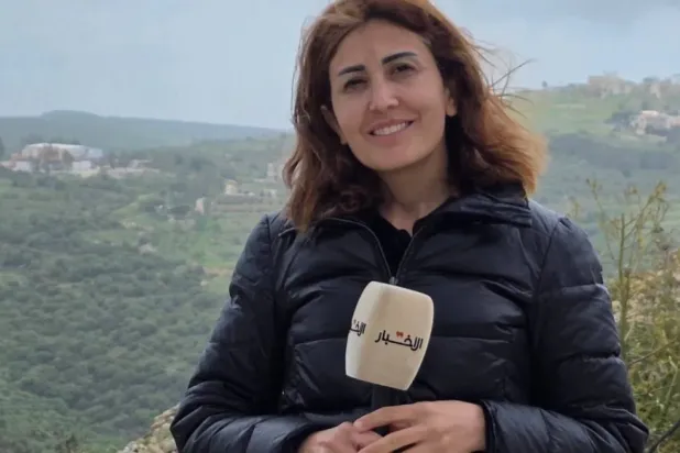Lübnanlı gazeteci Emel Halil (X)