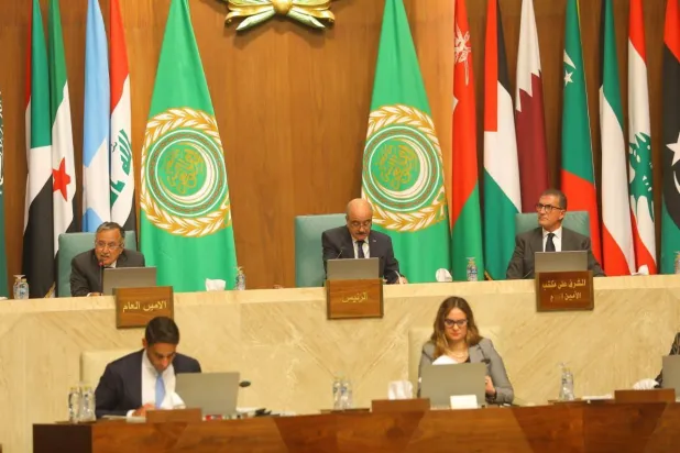 جانب من اجتماع وزراء الخارجية العرب في القاهرة (جامعة الدول العربية)