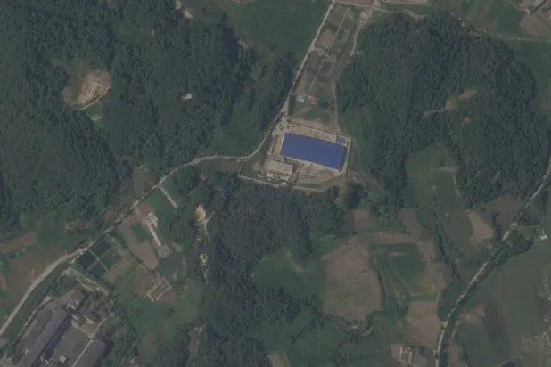 A satellite image shows a nuclear material production factory, in Yongbyon, North Korea, September 4, 2025. (2026 Planet Labs PBC/Handout via Reuters) 