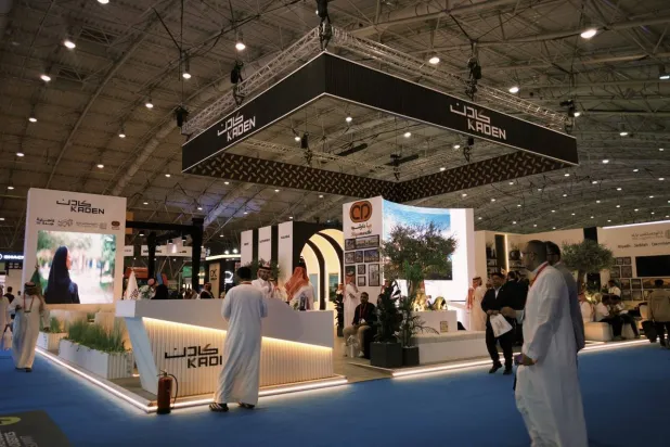 جناح «كادن» في المعرض السعودي للمستودعات والخدمات اللوجستية (الشرق الأوسط)