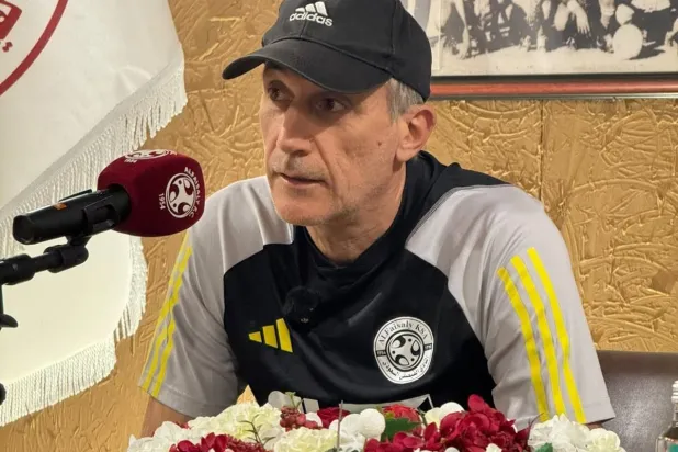 الإيطالي جيوفاني سوليناس مدرب الفيصلي (الشرق الأوسط)