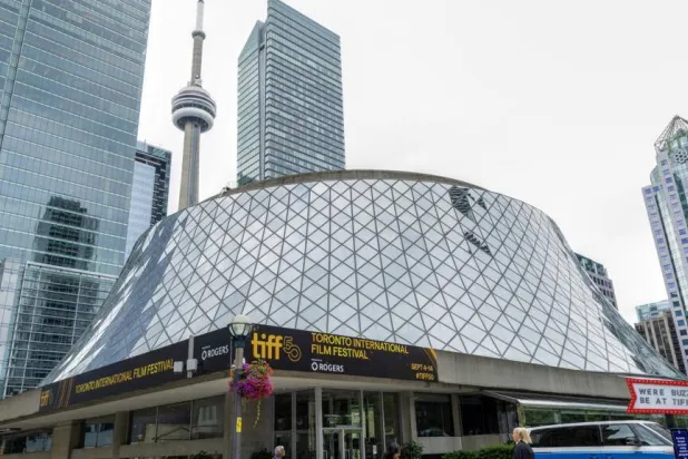 Roy Thomson Hall is one of the main venues for the Toronto International Film Festival (TIFF). VALERIE MACON / AFP/File
