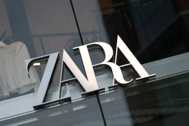 The sign of a Zara store is displayed on the outside of one of its clothing stores in London, Britain, September 10, 2026. (Reuters)