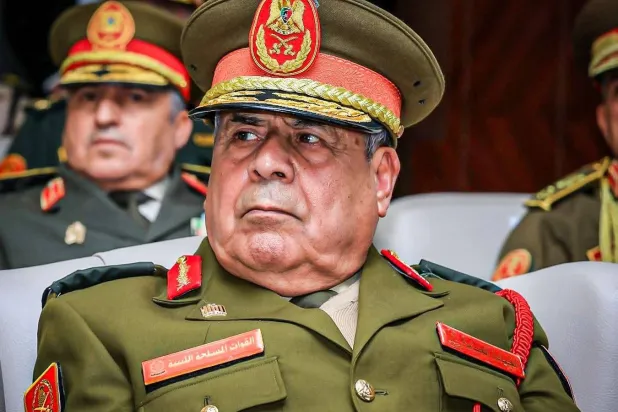 المدعي العام العسكري فرج الصوصاع (إعلام الجيش الوطني)