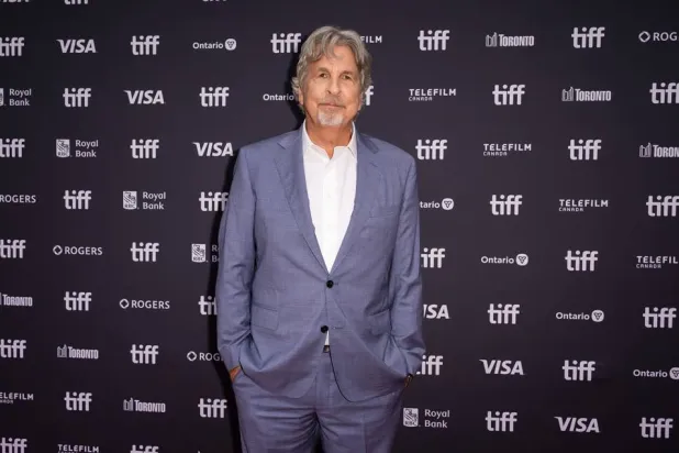 Director Peter Farrelly attends the premiere of "I Play Rocky" at the Princess of Wales Theatre during the Toronto International Film Festival on Saturday, Sept. 12, 2026, in Toronto. (AP) 