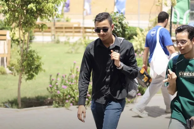 داخل حرم «جامعة حلوان الأهلية» (جامعة حلوان الأهلية)