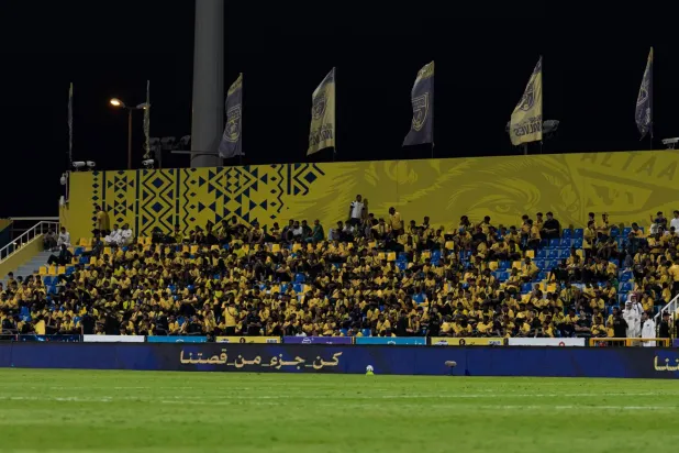 الهلال وصف الأهازيج التي أطلقت ضد لاعبه نيفيز بالمسيئة (موقع نادي الهلال)