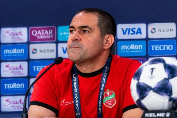 البرازيلي أندريه جاردين مدرب شباب الأهلي الإماراتي (نادي شباب الأهلي)