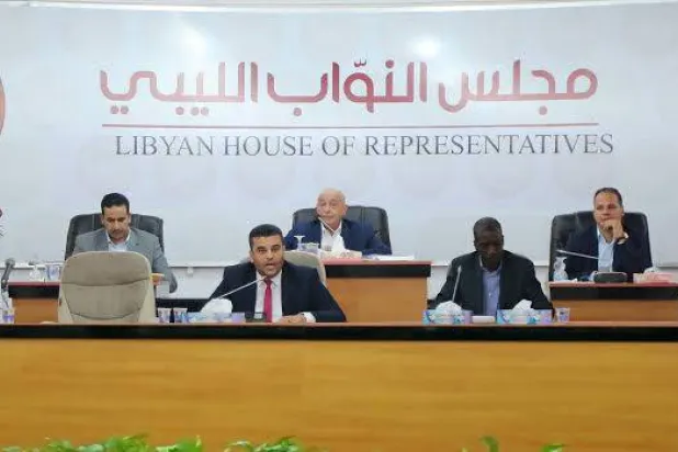 جانب من جلسة مجلس النواب يوم 14 سبتمبر 2026 (وكالة الأنباء الليبية)