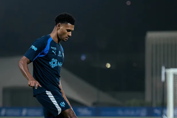 يغيب واتكينز عن لقاء الهلال بنظيره الغرافة القطري (نادي الهلال) 