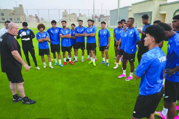 جانب من تحضيرات اليمن في جدة (الاتحاد اليمني)