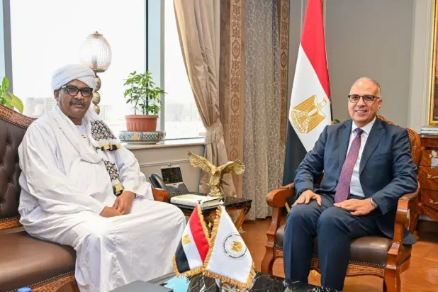 اجتماع وزيري الري المصري والسوداني في القاهرة الأربعاء (صفحة وزارة الري المصرية على «فيسبوك»)