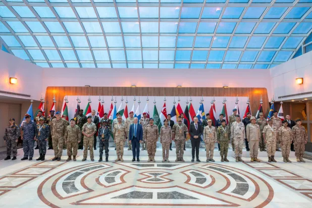 41 دولة شاركت في اجتماع التخطيط الرابع لـ«التحالف البحري الدفاعي» بمدينة جدة الخميس (واس)