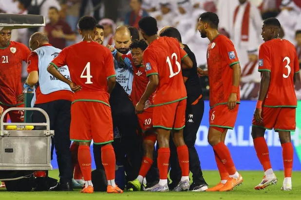 منتخب عمان يأمل في مواصلة حضوره المثالي بكأس الخليج (رويترز) 