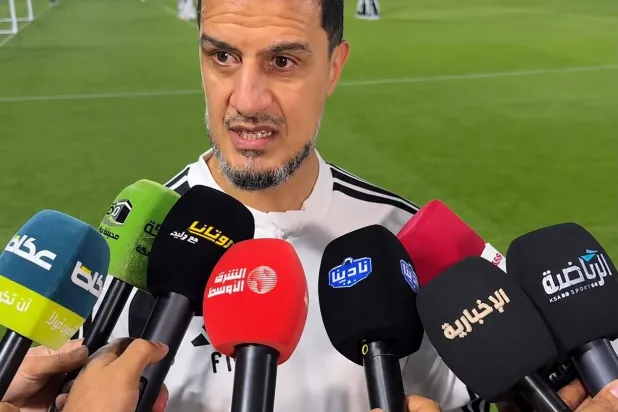 فهد المفرج المدير التنفيذي للمنتخب السعودي (الشرق الأوسط)