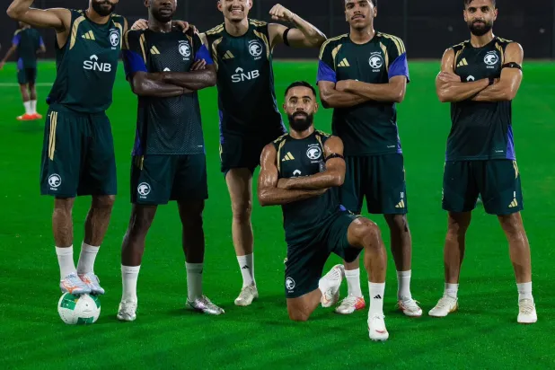 تدريبات المنتخب السعودي في جدة (حساب المنتخب)