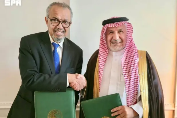 The program is part of Saudi Arabia's efforts, represented by KSrelief, to strengthen cooperation and strategic partnership with WHO. SPA