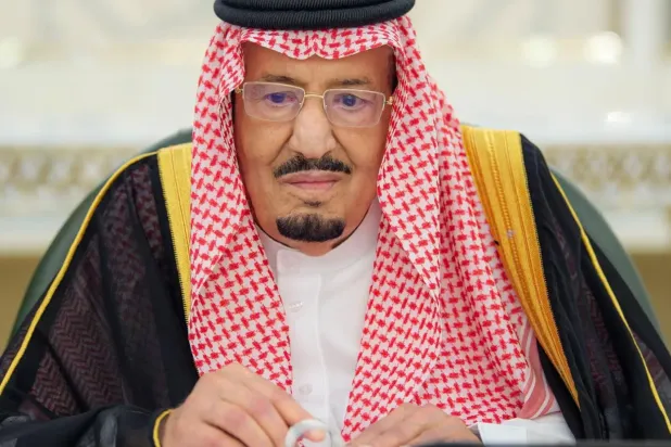  King Salman bin Abdulaziz Al Saud chairing a Cabinet session in Jeddah - SPA