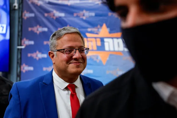  Israel's far-right National Security Minister, Itamar Ben-Gvir, holds a press conference ahead of Israel's general elections in October, in Jerusalem, September 22, 2026. (Reuters)