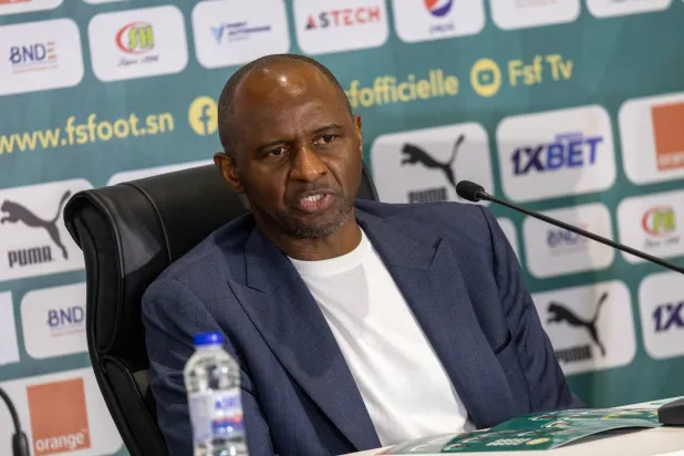 باتريك فييرا مدرب منتخب السنغال الجديد (إ.ب.أ)