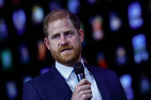  Britain's Prince Harry, Duke of Sussex, speaks during the Clinton Global Initiative 2026 Annual Meeting in New York City, US., September 23, 2026. (Reuters)