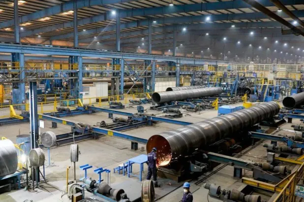 Suudi Arabistan’da “East Pipes” şirketine ait fabrikalardan biri (Şirket)