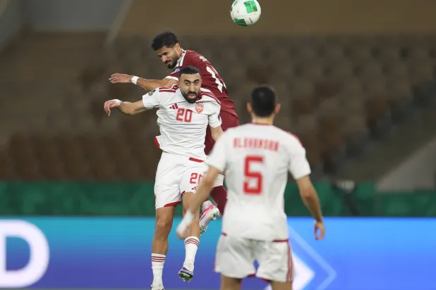 من مباراة البحرين وقطر في كأس الخليج بجدة (تصوير: عدنان مهدلي)